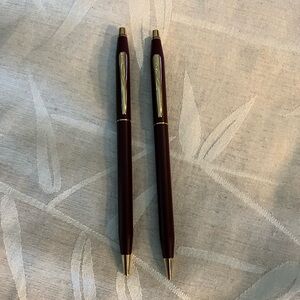 Vintage ladies Cross, pen, and pencil set